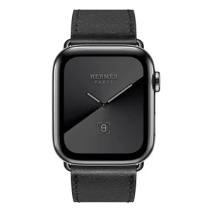 Смарт-часы Apple Watch Hermès Series 5 44 mm Space Black Stainless Steel Case with Single Tour (MWW92) - Фото 2