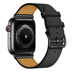 Смарт-часы Apple Watch Hermès Series 5 44 mm Space Black Stainless Steel Case with Single Tour (MWW92) - Фото 3
