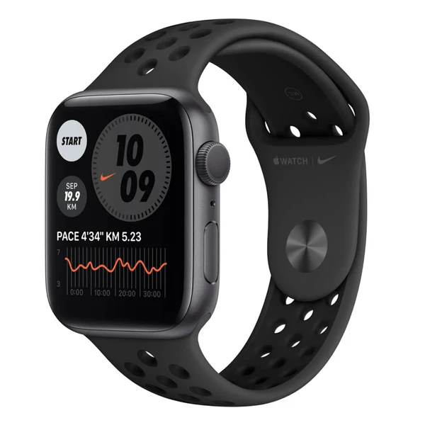 Смарт-годинник Apple Watch Nike SE 44mm Space Grey Aluminium Case with Anthracite Black Nike Sport Band (MYYK2UL/A) Офіційний UA