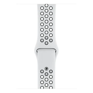 Смарт-годинник Apple Watch Nike + Series 4 40mm GPS Silver Aluminum Case Pure Platinum | Black Nike Sport Band (MU6H2) - Фото 3