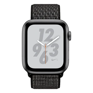 Смарт-часы Apple Watch Nike+ Series 4 44mm GPS Space Gray Aluminum Case Black Nike Sport Loop (MU7J2) - Фото 2