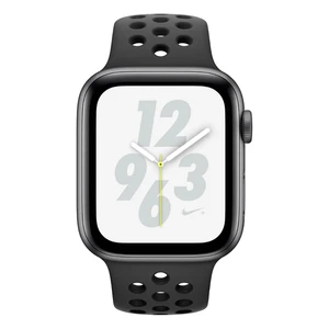 Смарт-годинник Apple Watch Nike + Series 4 44mm GPS Space Gray Aluminum Case Black Nike Sport Band (MU6L2) - Фото 2