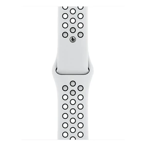 Смарт-часы Apple Watch Nike Series 6 GPS, 40mm Silver Aluminum Case with Pure Platinum | Black Nike Sport Band (M00T3) - Фото 3