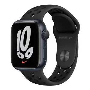 Смарт-годинник Apple Watch Nike Series 8 GPS, 41mm Midnight Aluminum Case with Black Nike Sport Band  - Фото 1