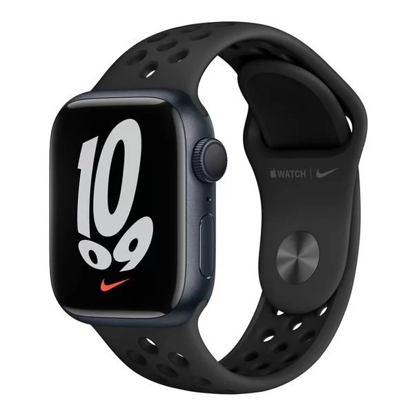 Смарт-годинник Apple Watch Nike Series 8 GPS, 45mm Midnight Aluminum Case with Black Nike Sport Band в Одесі
