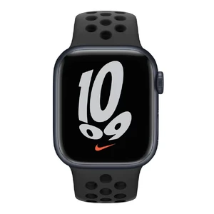 Смарт-годинник Apple Watch Nike Series 8 GPS, 41mm Midnight Aluminum Case with Black Nike Sport Band - Фото 2