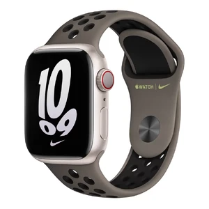 Смарт-часы Apple Watch Nike Series 8 GPS, 41mm Midnight Aluminum Case with Black Nike Sport Band  - Фото 1