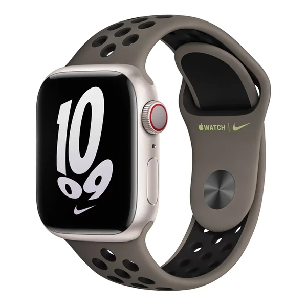 Смарт-годинник Apple Watch Nike Series 8 GPS, 45mm Gold Aluminum Case with Olive Grey Nike Sport Band у Броварах