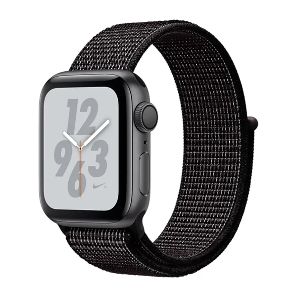 Смарт-годинник Apple Watch Nike + Series 4 40mm GPS Space Gray Aluminum Case with Black Nike Sport Loop (MU7G2)