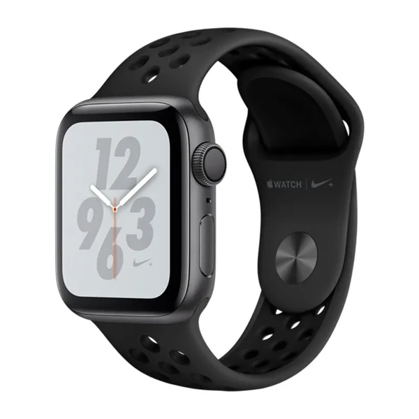 Смарт-годинник Apple Watch Nike + Series 4 40mm GPS Space Gray Aluminum Case with Black Nike Sport Band (MU6J2)