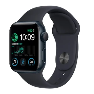 Смарт-часы Apple Watch SE 2 GPS, 40mm Midnight Aluminum Case with Midnight Sport Band (MNJT3)