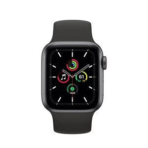 Смарт-часы Apple Watch SE GPS + Cellular, 40mm Space Gray Aluminum Case with Black Solo Loop (MYF42 | MYF72) Размер 2 - Фото 2
