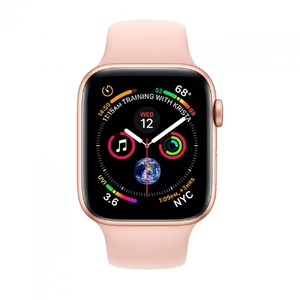 Смарт-часы Apple Watch Series 4 40mm GPS+LTE Gold Aluminum Case Pink Sand Sport Band (MTUJ2 | MTVG2) - Фото 2