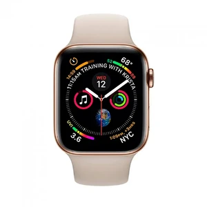 Смарт-часы Apple Watch Series 4 40mm GPS+LTE Gold Stainless Steel Case Stone Sport Band (MTUR2 | MTVN2) - Фото 2