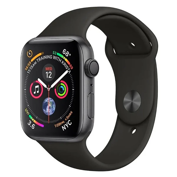 Смарт-годинник Apple Watch Series 4 40mm GPS + LTE Space Gray Aluminum Case Black Sport Band (MTVD2 | MTUG2)