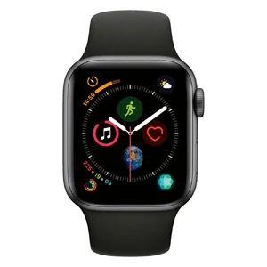 Смарт-часы Apple Watch Series 4 40mm GPS+LTE Space Gray Aluminum Case Black Sport Band (MTVD2 | MTUG2) - Фото 2