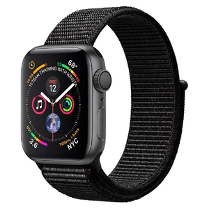 Смарт-годинник Apple Watch Series 4 40mm GPS + LTE Space Gray Aluminum Case Black Sport Loop (MTVF2) MTVF2 - Фото 1