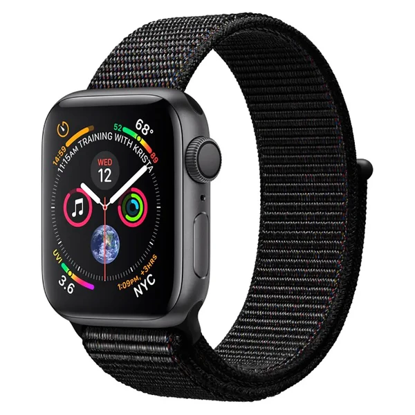Смарт-годинник Apple Watch Series 4 40mm GPS + LTE Space Gray Aluminum Case Black Sport Loop (MTVF2)