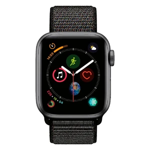 Смарт-часы Apple Watch Series 4 44mm GPS+LTE Space Gray Aluminum Case Black Sport Loop (MTUX2) - Фото 2