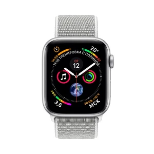 Смарт-годинник Apple Watch Series 4 40mm GPS Silver Aluminum Case Seashell Sport Loop (MU652) - Фото 2