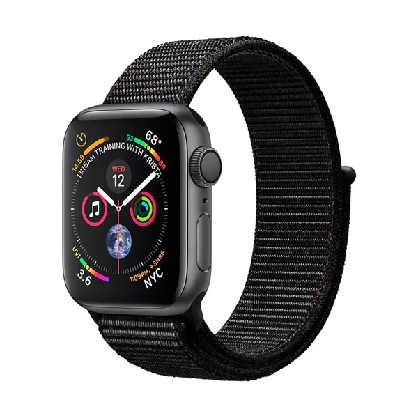 Смарт-годинник Apple Watch Series 4 40mm GPS Space Gray Aluminum Case Black Sport Loop (MU672) в Чернівцях