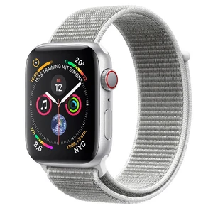 Смарт-часы Apple Watch Series 4 44mm GPS+LTE Silver Aluminium Case Seashell Sport Loop (MTVT2 | MTUV2) MTVT2 | MTUV2 - Фото 1