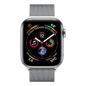 б/у Apple Watch Series 4 44mm GPS+LTE Stainless Steel Case (MTV42) - Фото 2