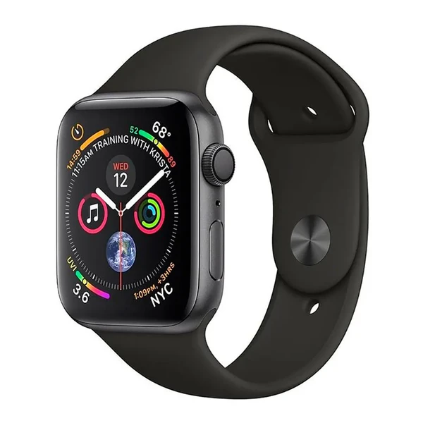 Смарт-годинник Apple Watch Series 4 44mm GPS+LTE Space Gray Aluminum Case Black Sport Band б/в у Рівному