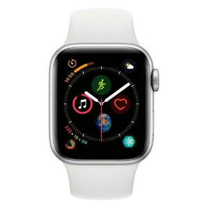 Смарт-часы Apple Watch Series 4 40mm GPS+LTE Silver Aluminum Case White Sport Band (MTUD2 | MTVA2) - Фото 2