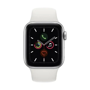 Apple Watch Series 5 40mm Silver Aluminium Case Sport Band (MWV62) - Фото 2