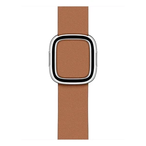 Смарт-годинник Apple Watch Series 5 40mm Titanium Case Saddle Brown Modern Buckle (MWQT2) - Фото 3