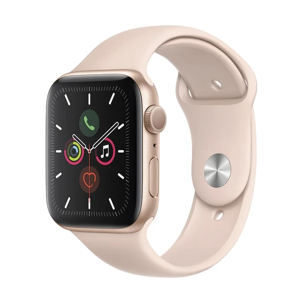 Смарт-годинник Apple Watch Series 5 44mm Gold Aluminum Case Sport Band (MWVE2) в Чернівцях