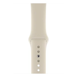 Смарт-годинник Apple Watch Series 5 44mm Gold Stainless Steel Case Stone Sport Band (MWW52) - Фото 3