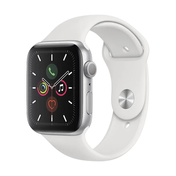 Смарт-годинник Apple Watch Series 5 44mm Silver Aluminum Case Sport Band (MWVD2) в Чернівцях