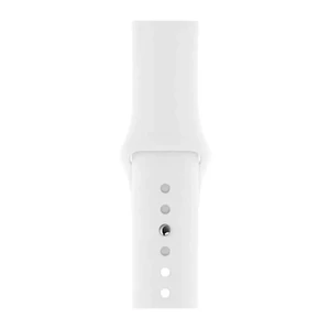 Смарт-часы Apple Watch Series 5 44mm Silver Stainless Steel Case White Sport Band (MWW22) MWW22 - Фото 1