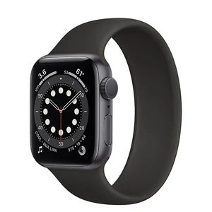 Смарт-часы Apple Watch Series 6 GPS + Cellular, 40mm Space Gray Aluminum Case with Black Solo Loop (M0D63 | M0DQ3) Размер 3 M0D63 | M0DQ3 - Фото 1