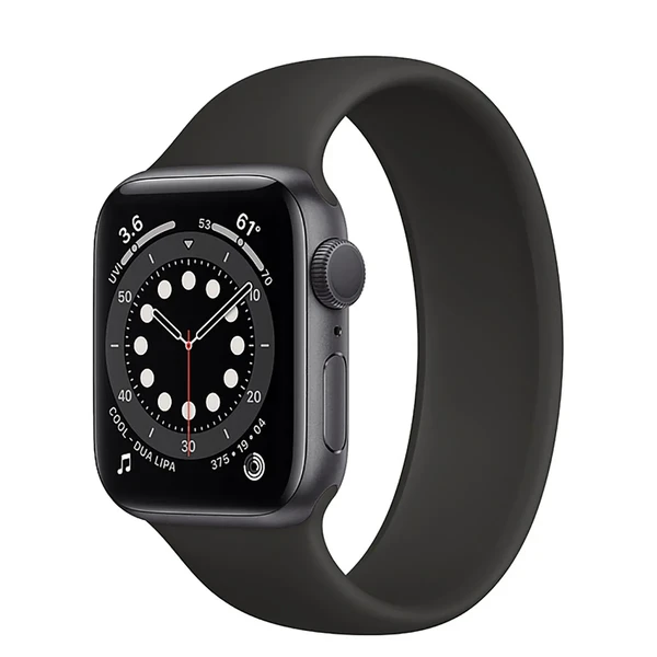 Смарт-часы Apple Watch Series 6 GPS + Cellular, 40mm Space Gray Aluminum Case with Black Solo Loop (M0D63 | M0DQ3) Размер 1 в Днепре