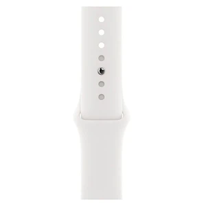 Смарт-часы Apple Watch Series 6 GPS, 44mm Silver Aluminum Case with White Sand Sport Band (M00D3) - Фото 3