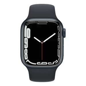 Смарт-годинник Apple Watch Series 7 GPS, 41mm Midnight Aluminum Case with Midnight Sport Band (MKMX3) - Фото 2