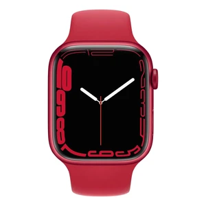 Смарт-часы Apple Watch Series 7 GPS, 45mm (PRODUCT)RED Aluminium Case with (PRODUCT)RED Sport Band (MKN93UL/A) Официальный UA - Фото 2