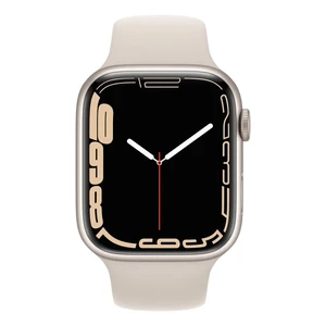 Смарт-часы Apple Watch Series 7 GPS, 45mm Starlight (MKN63) б/у - Фото 2