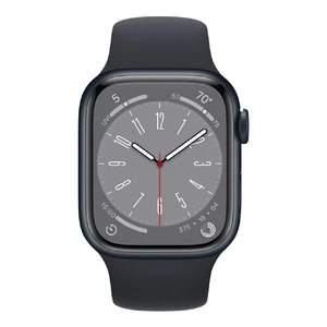 Смарт-часы Apple Watch Series 8 GPS, 45mm Midnight Aluminum Case with Midnight Sport Band (MNP13) - Фото 2