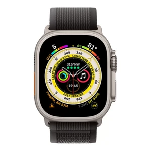 Смарт-годинник Apple Watch Ultra 49mm Titanium Case with Black/Gray Trail Loop (MQEJ3) - Фото 2