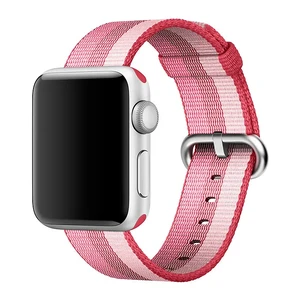 Ремешок Apple 41mm | 40mm | 38mm Berry Woven Nylon (MPVW2) для Apple Watch MPVW2 - Фото 1