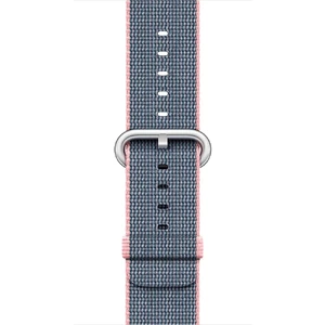 Ремешок Apple Ultra 49mm | 45mm | 44mm | 42mm Light Pink | Midnight Blue Woven Nylon (MNKG2) для Apple Watch - Фото 3
