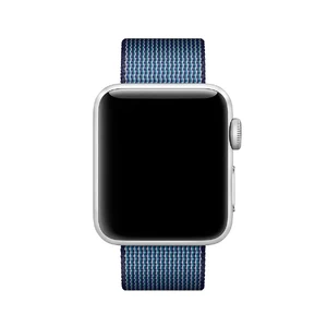Ремешок Apple 41mm | 40mm | 38mm Midnight Blue Woven Nylon (MPW12) для Apple Watch - Фото 2