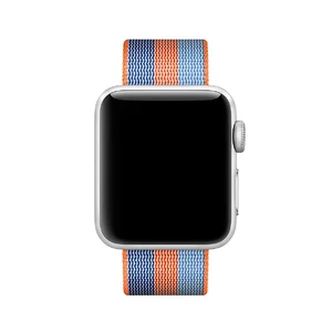 Ремінець Apple 41mm | 40mm | 38mm Orange Woven Nylon (MPVV2) для Apple Watch - Фото 2