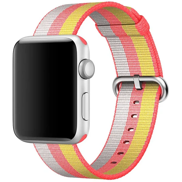 Ремінець Apple Ultra 49mm | 45mm | 44mm | 42mm Red Woven Nylon (MPW72) для Apple Watch