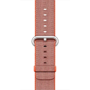 Ремінець Apple 41mm | 40mm | 38mm Space Orange | Anthracite Woven Nylon (MNK52) для Apple Watch - Фото 3