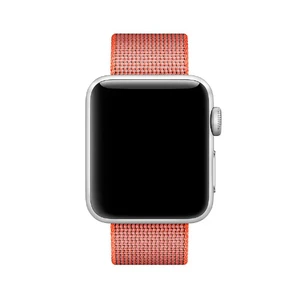 Ремінець Apple 41mm | 40mm | 38mm Space Orange | Anthracite Woven Nylon (MNK52) для Apple Watch - Фото 2
